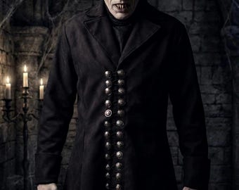 Handgemaakt Nosferatu-kostuum, duistere vampier