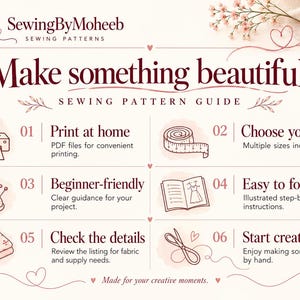 Memory Bear Sewing Pattern PDF, Patchwork Teddy Bear Template, 10 Sizes, A4 & US Letter image 6