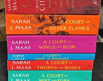 Un palais d'épines et de roses, tomes 1 à 5, Sarah J. Maas, série complète