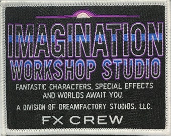 Imagination Workshop Studio Patch (Patch only, apparel not included in this sale)
