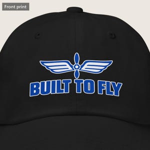 Airplane Builder Dad Hat: Built to Fly