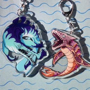 Subnautica Stalker 2.5&quot; Acrylic Charm