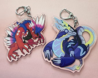 PKMN Paldea Legends 3" Acrylic Charms