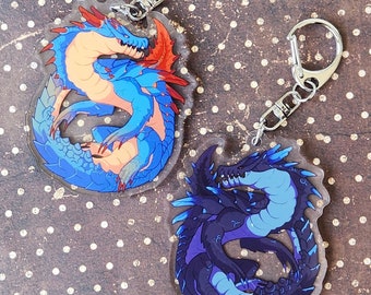 Monster Hunter Lagiacrus || 2.5" Acrylic Charms