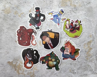 Villains | Bad Guys 2.5" Vinyl Stickers