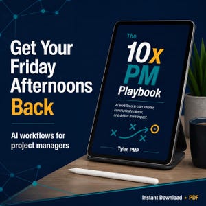Project Manager AI Guide, Automate the Busywork (PDF Download)