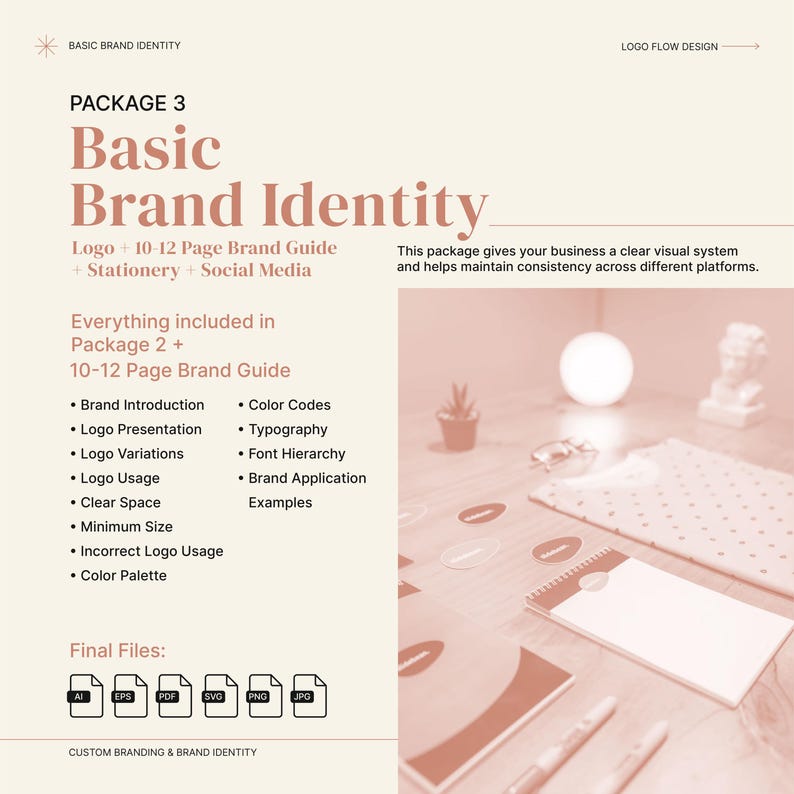 Custom Branding Package | Logo, Stationery, Packaging, Brand Guidelines ...