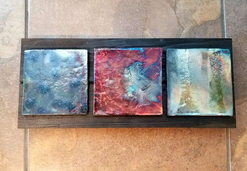 Raku Tile Wall Hanging