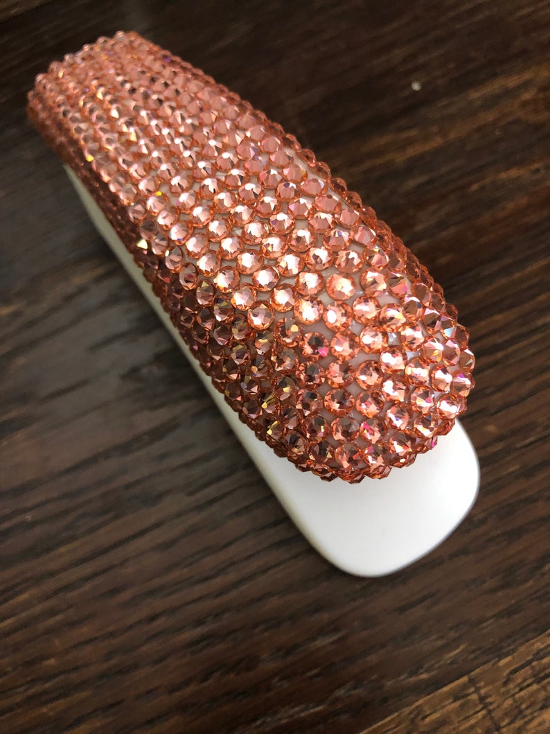 Red Rhinestone Stapler Swarovski Crystal Rhinestone Covered Stapler Barbie Pink Home ...