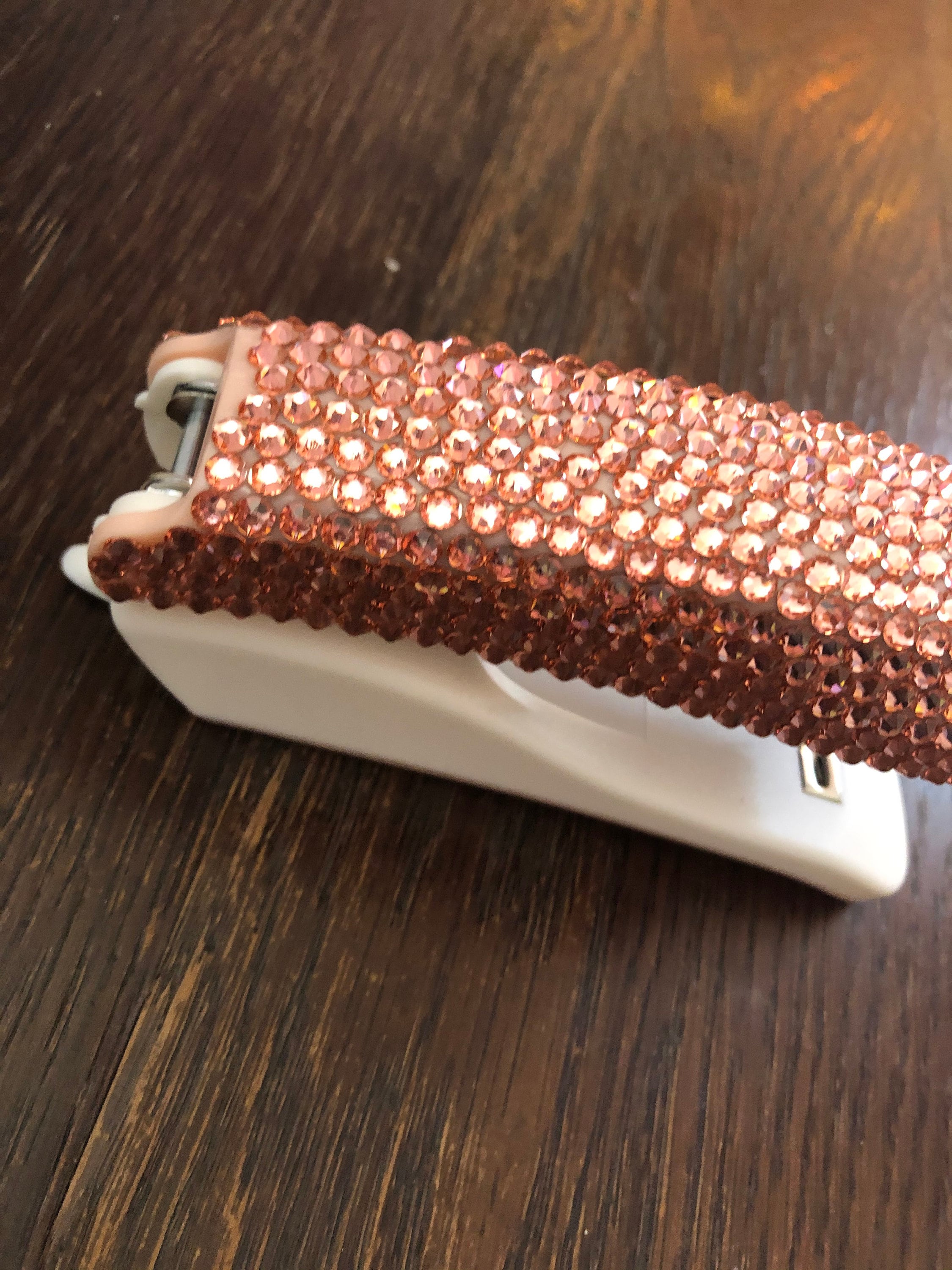 Red Rhinestone Stapler Swarovski Crystal Rhinestone Covered Stapler Barbie Pink Home ...