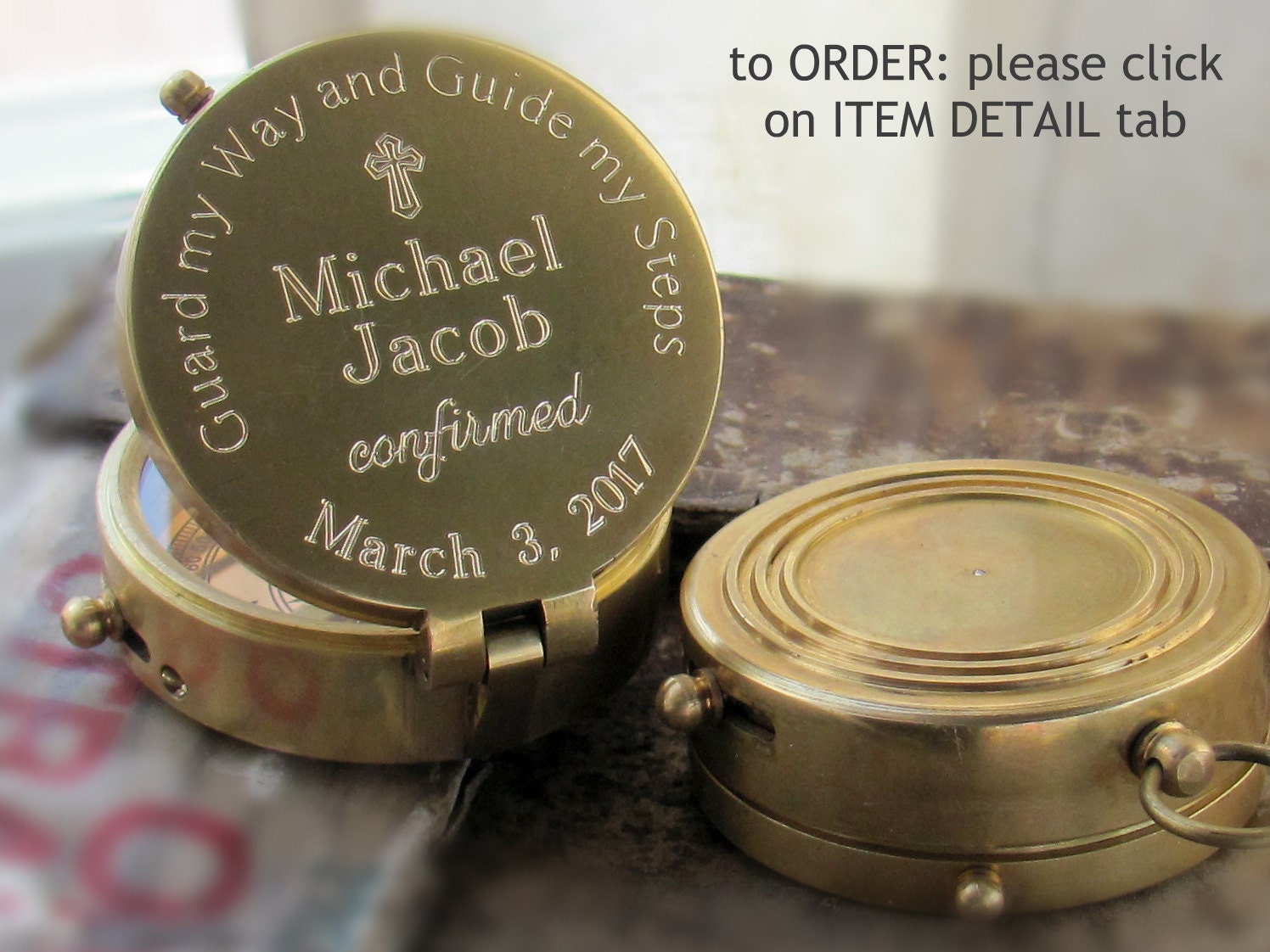 Baptism Gift Boy Baptism Godparents Gift 1st Communion Boy Etsy