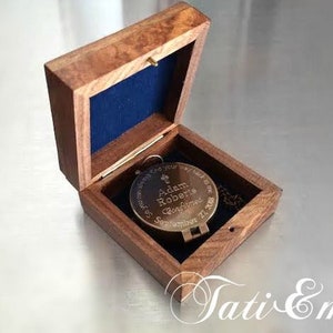 Baptism Gift Engraved Compass Boy Baptism Gift baby Baptism Gift Confirmation Gifts for Boy or Girl Personalized Compass Compass Godmother