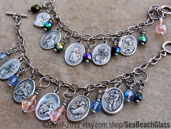 One St Anastasia Rosary Center//Part//Rosary Making//Your Choice of Image /& Metal