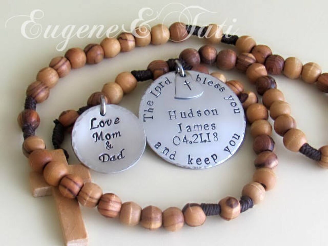 Baptême Garçon Personnalisé Cadeau Personnalisé Baptême Etsy