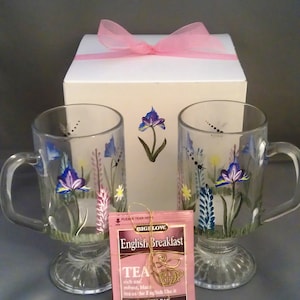Garden with Dragonfly Mug Set