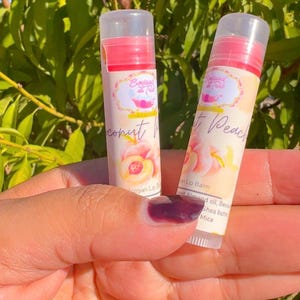 Coconut Peaches Lip Balm