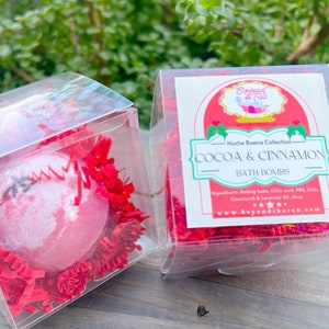 Cocoa and Cinnamon Bath bombs
