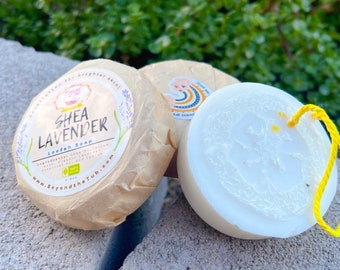 Shea Lavender Loofah Soap!