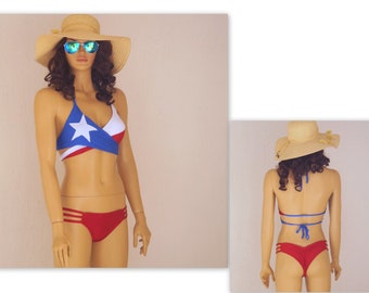 4th of july swimsuits plus size