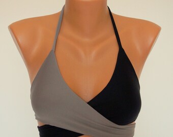 wrap bathing suit tops