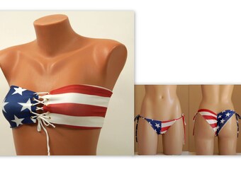 4th of july swimsuits plus size