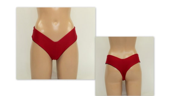 High waisted cheeky deals bikini bottoms plus size