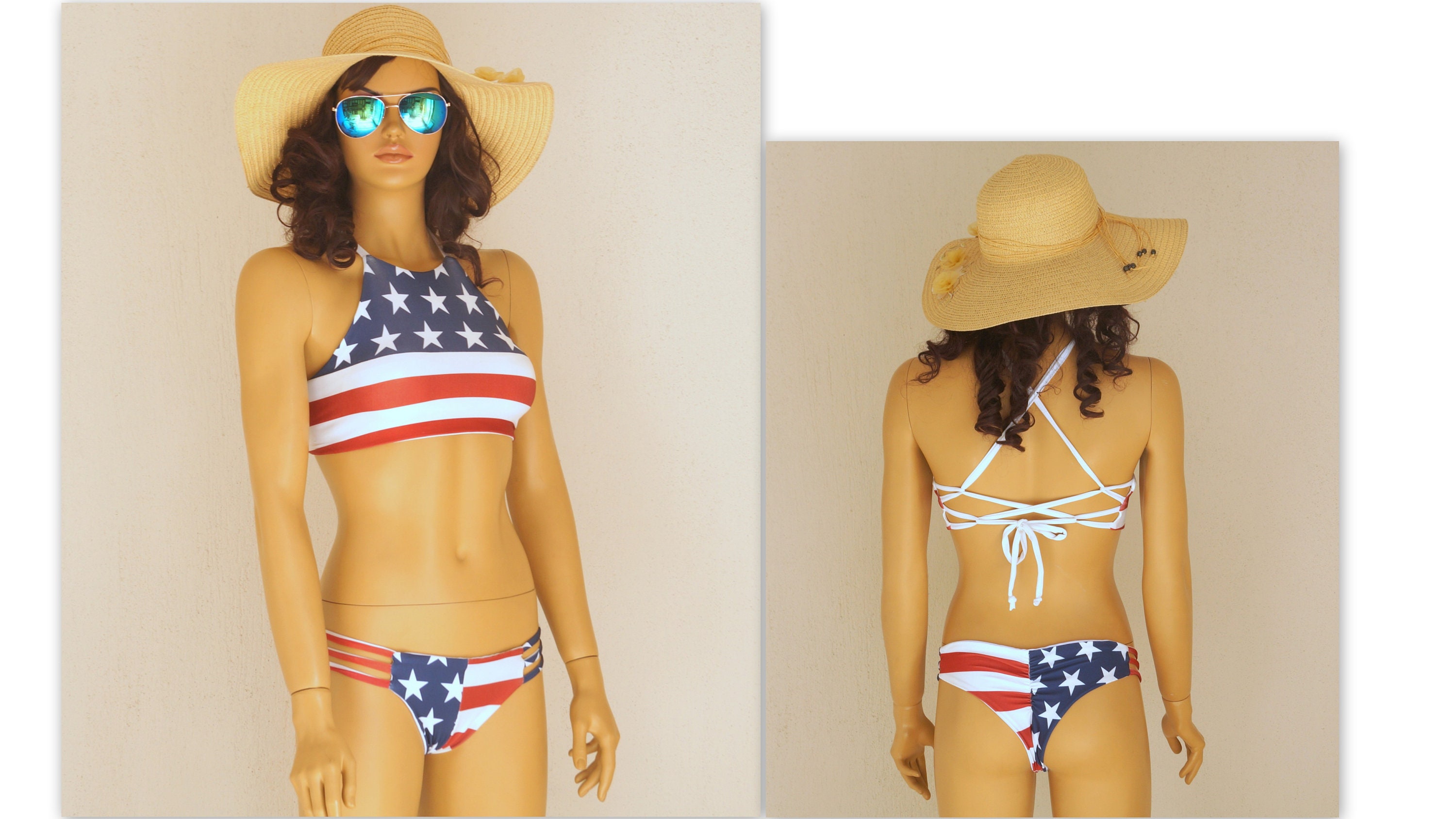 4th of july bathing suits plus size