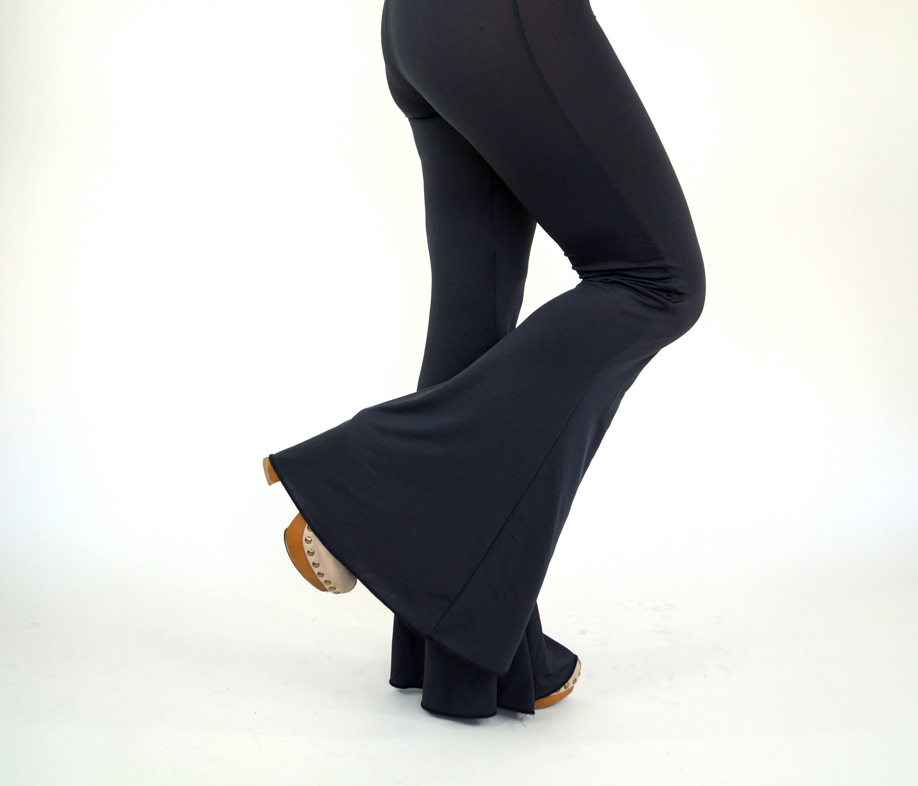 Black Bell Bottoms Women,flare,leggings,plus Size Clothing,yoga