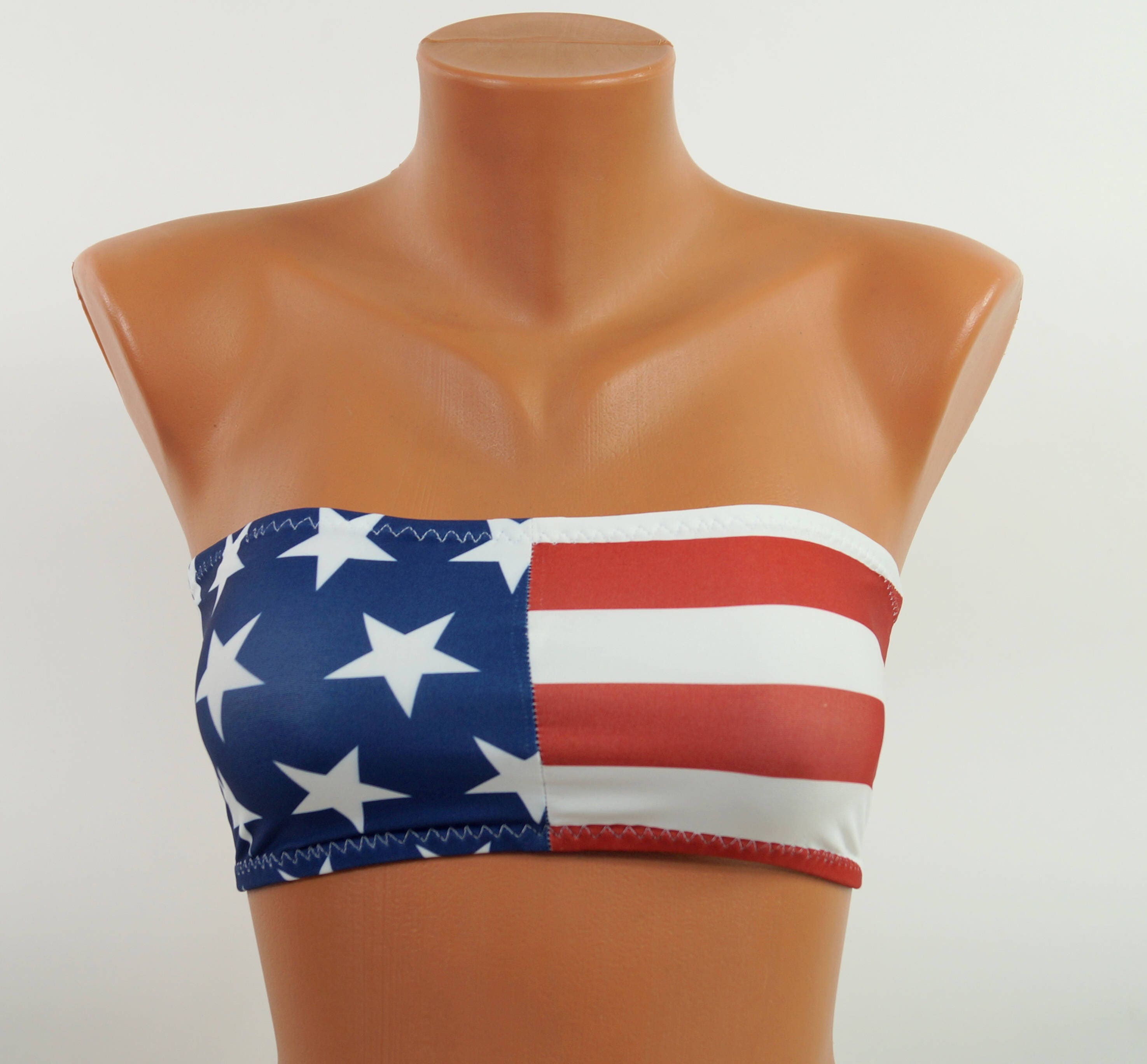 Plus size 4th of july bathing suit Clearance