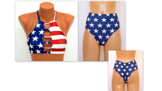 usa flag swimsuit