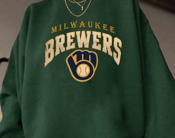 Milwaukee Baseball Shirt, Vintage Sports Graphic Tee, Crewneck Sweatshirt, Retro Game Day Style