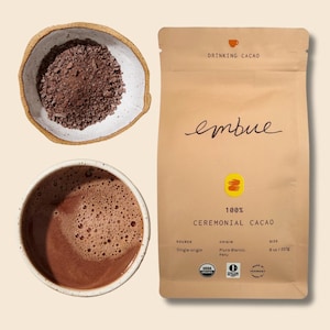8oz Ceremonial Cacao Flakes, Peru