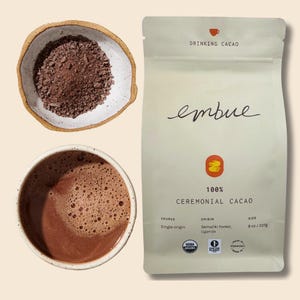 8oz Ceremonial Cacao Flakes, Uganda