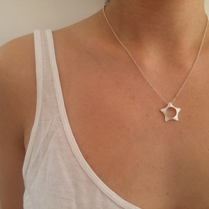 Unique Silver Pendant For Him - Necklace For Her