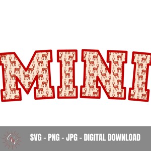 Cute Christmas Mini PNG SVG, Rustic Christmas Svg, Adoráveis Desenhos de Sublimação de Férias, Country Holiday Png, Festive Mini Svg