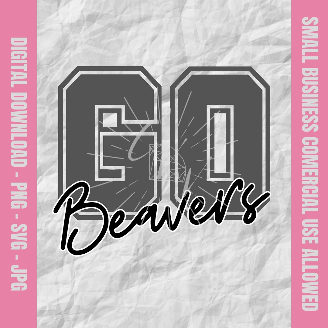 Go Beavers Script Go Beavers svg, castores svg, castores fútbol svg, castores animar png ...