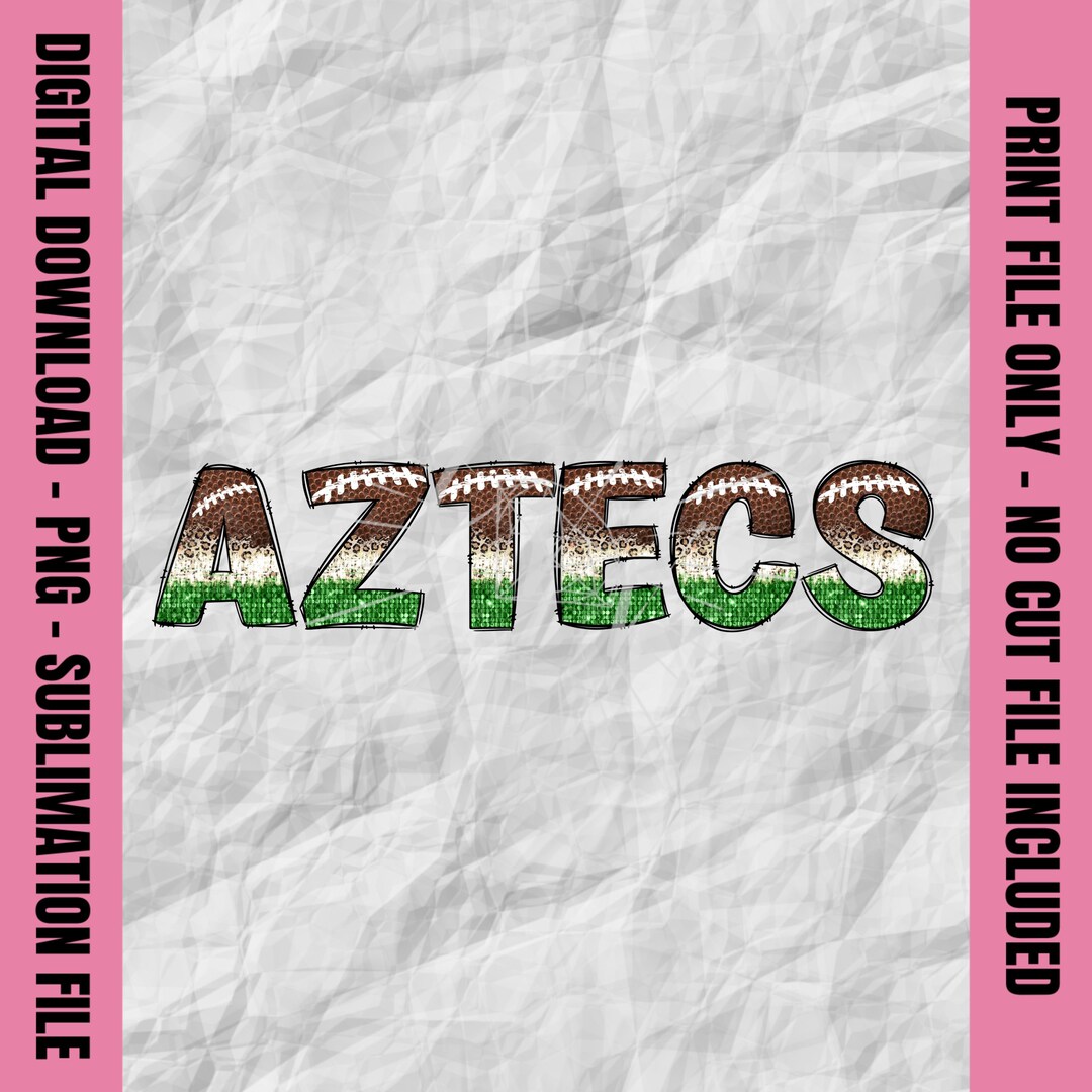 Aztec Doodle Notes Aztecs Doodle Letters, Aztecs Png, Aztecs Football Png, Aztecs Cheer ...