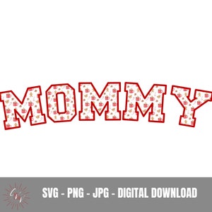 Cute Christmas Mommy PNG SVG, Rustic Christmas Svg, Adoráveis Designs de Sublimação de Férias, Country Holiday Png, Festive Mommy Svg