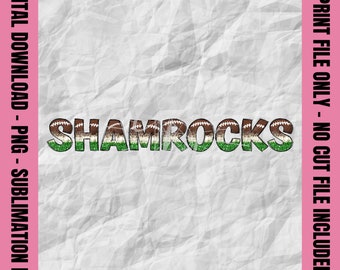 Shamrocks Doodle Letters, Shamrocks Png, Shamrocks Football Png, Shamrocks Cheer, Shamrocks Sublimation, School Mascot DTF DTG, Youth Sports