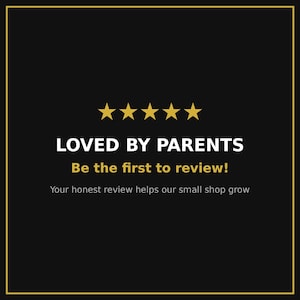 Loved by parents review graphic — five-star Halloween coloring pack for kids, instant download