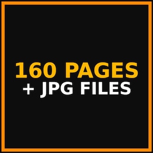 160 pages plus JPG files — Halloween coloring mega pack contents overview, instant download