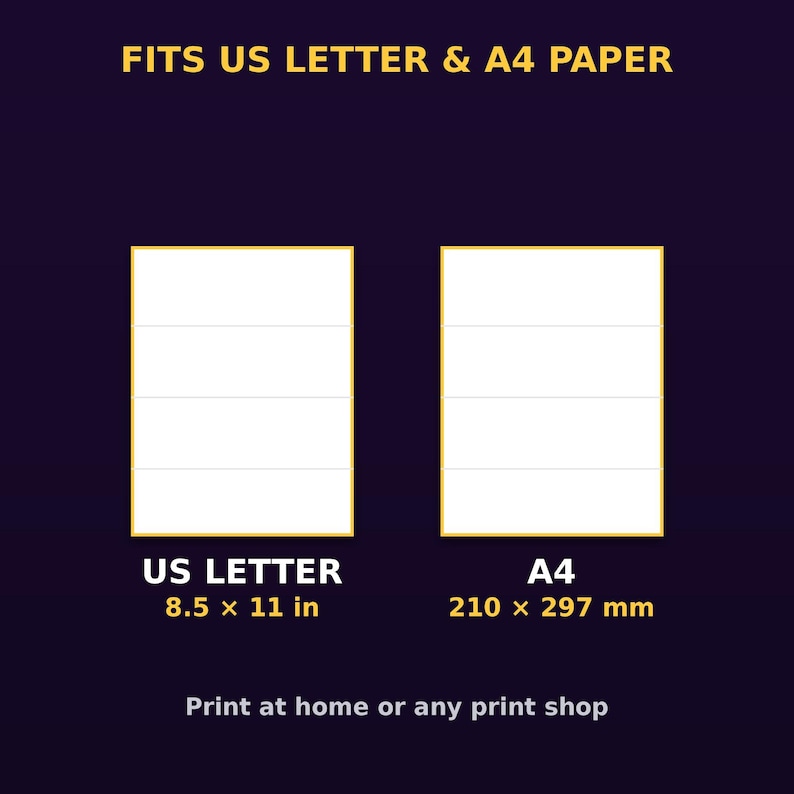 Fits US Letter and A4 paper — print-ready Halloween coloring pages size guide
