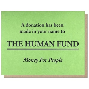 The Human Fund | Festivus | Cartão de Natal Engraçado | Feriado | Cartões de Hanukkah