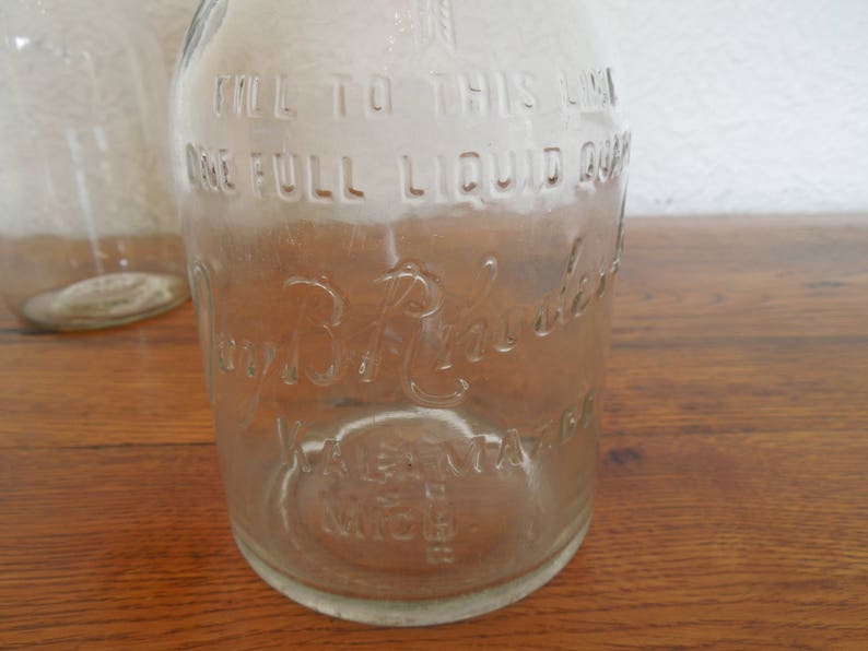 Antique Glass Motor Oil Bottles With Metal Spout Funnel Lot Etsy