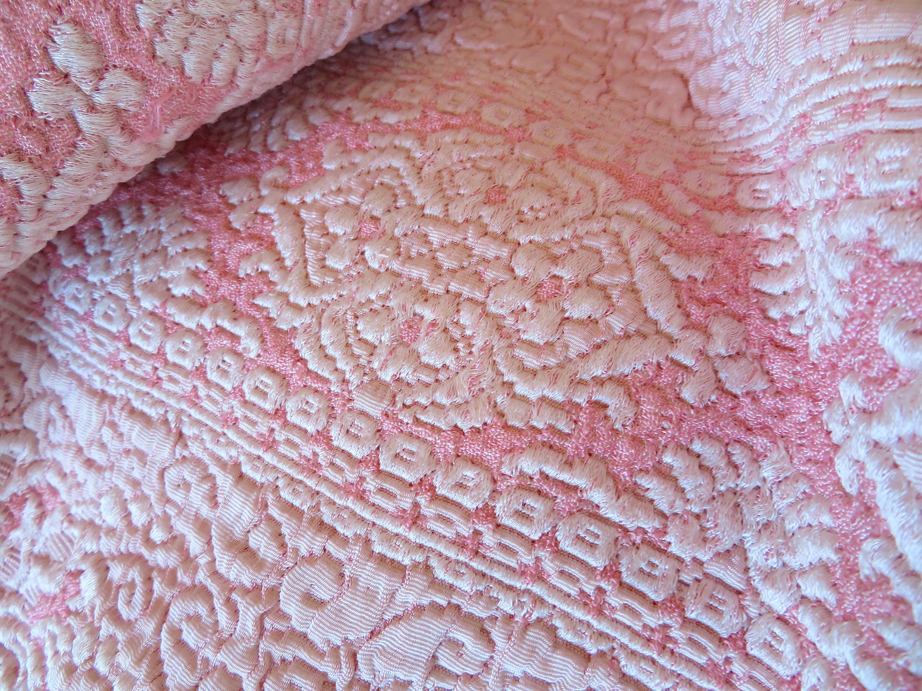 Vintage Sears Bellissimo Collection Bedspread Italy Matelasse 80 