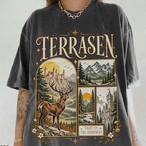 Comfort Colors Terrasen T-shirt, Glastronen T-shirt, Kingsflame T-shirt, SJM-presenter