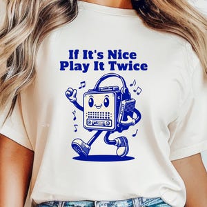 Retro Cassette Tape T-Shirt, Vintage Music Graphic Tee, 80s 90s Nostalgia Shirt, Funny Throwback Music Lover Gift, Unisex Cotton Top