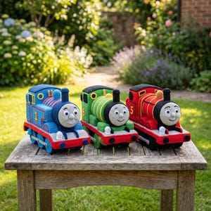 Thomas & Vännerna Amigurumi Virkmönsterpaket PDF | Thomas Percy James Direkt Nedladdning