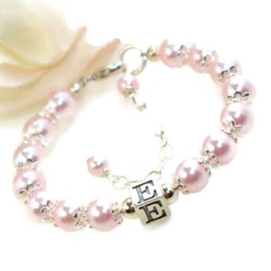 Baby Bracelet Personalized Little Girl Gift, New Baby Gifts, Baby Girl Personalized Gift, Toddler Girl Jewelry, Gift for Toddler Girl