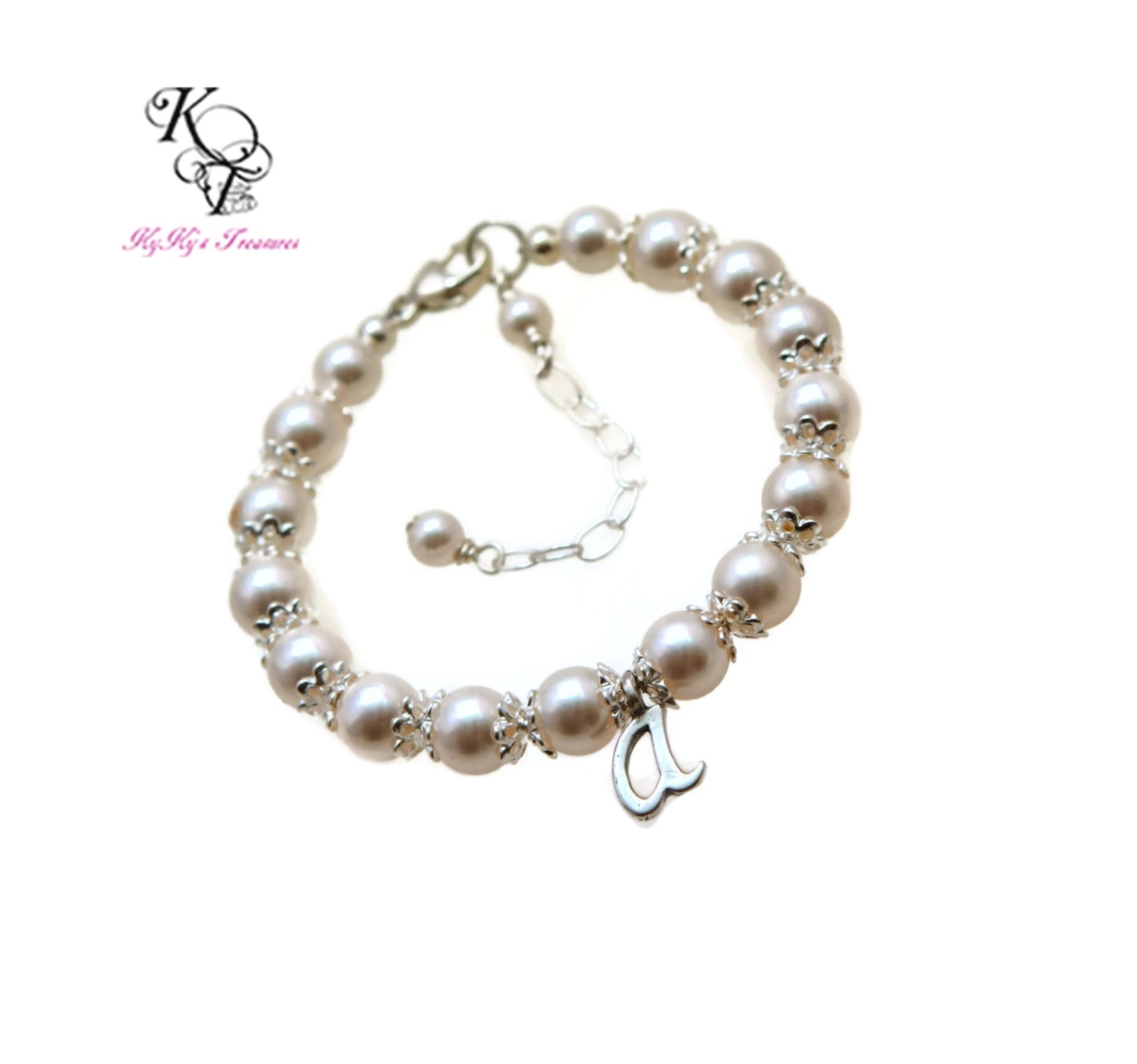 Personalized Baby Bracelet Baby Girl Gift Baby Bracelet Etsy